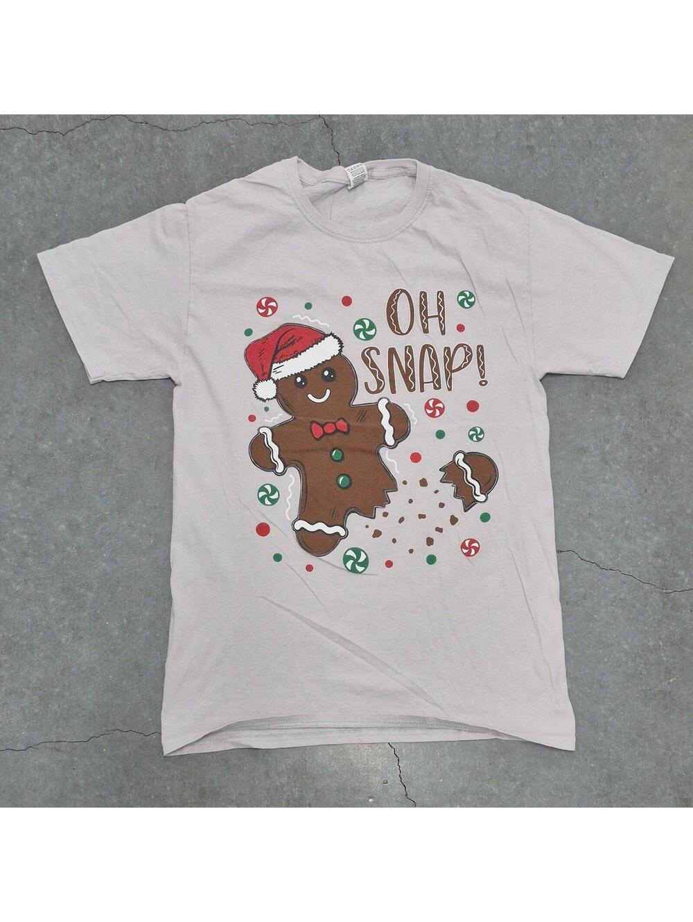 Gingerbread Oh Snap T Shirt